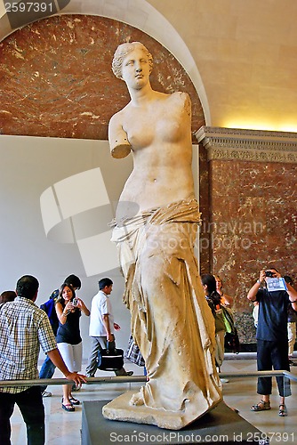 Image of Venus of Milo statue