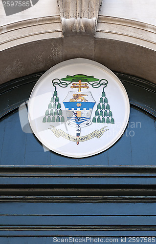 Image of Venice coat of arms.