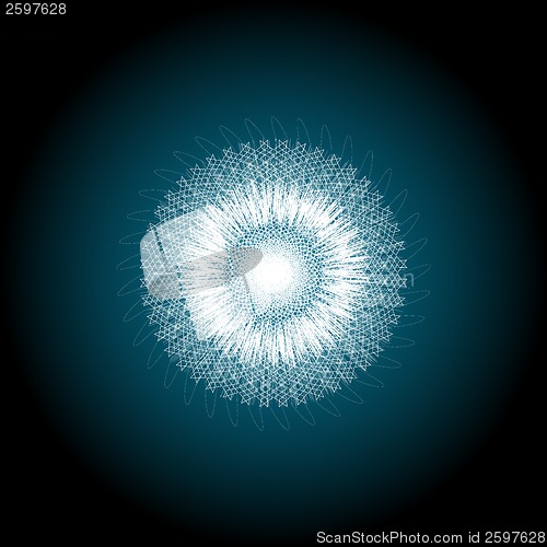 Image of Blue mandala