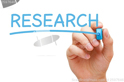 Image of Research Blue Marker