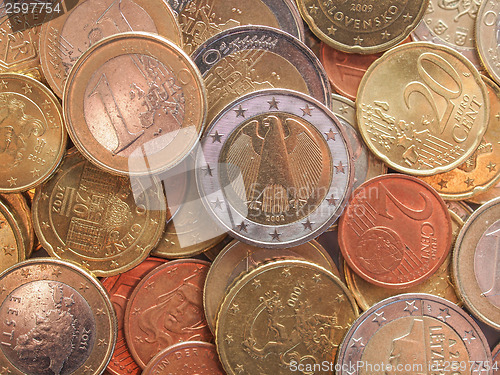 Image of Euro coins