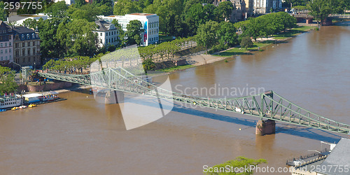 Image of Aerial view of Frankfurt - panorama