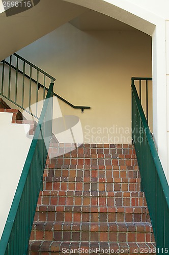 Image of brick stairway in florida