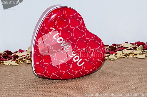 Image of Happy Valentines Day. Love and happiness...