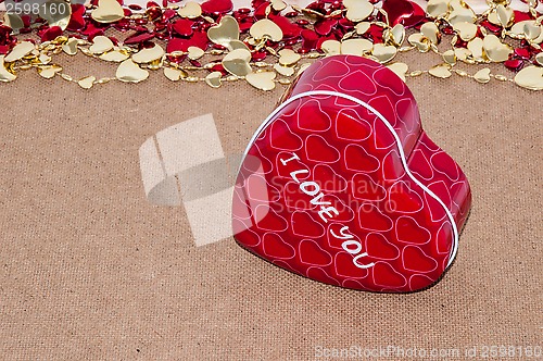 Image of Happy Valentines Day. Love and happiness...