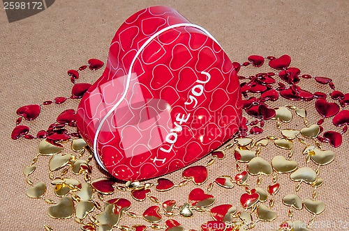 Image of Happy Valentines Day. Love and happiness...