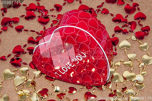 Image of Happy Valentines Day. Love and happiness...