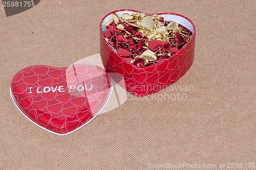 Image of Happy Valentines Day. Love and happiness...