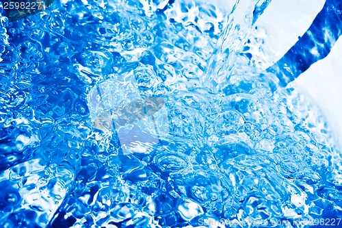 Image of Blue water