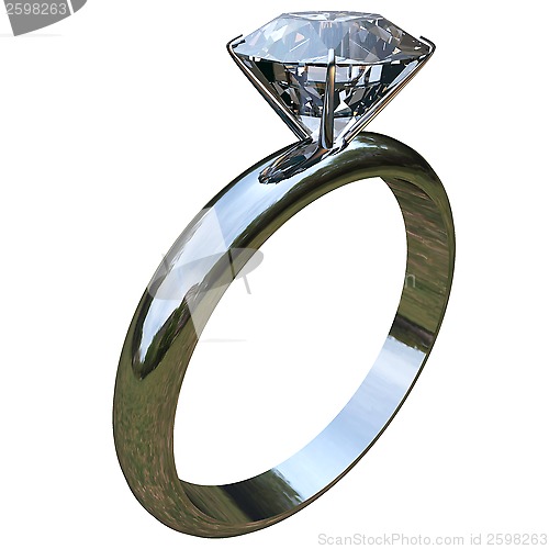 Image of ring with big diamond