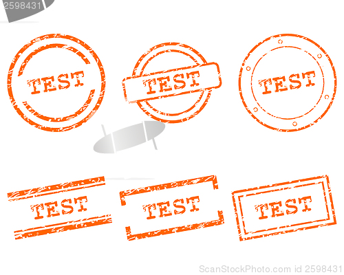 Image of Test stamps