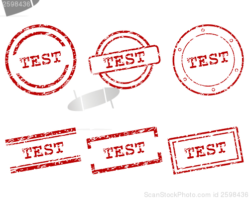 Image of Test stamps