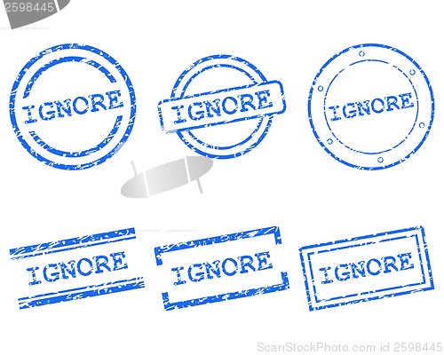 Image of Ignore stamps