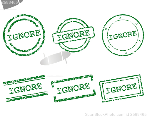 Image of Ignore stamps