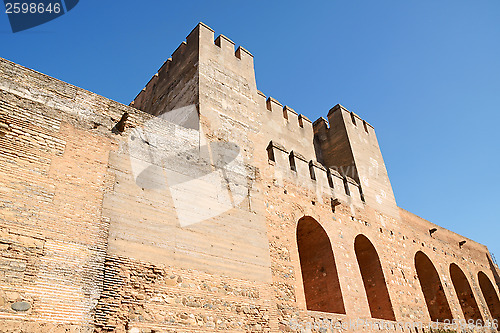 Image of The Alcazaba in Granada, Spain