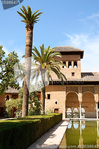 Image of Ladies Tower at the Alhambra in Granada