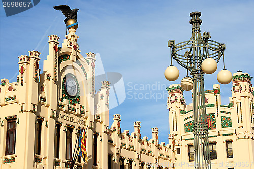 Image of North train station in Valencia, Spain