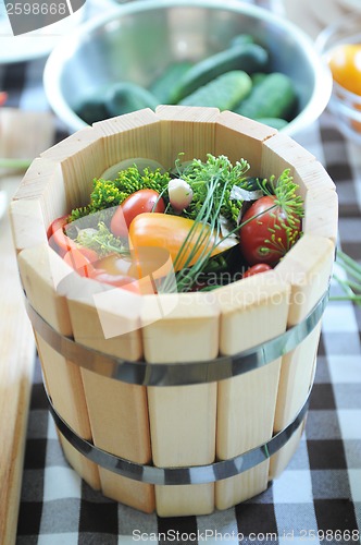 Image of preserving tomatoes