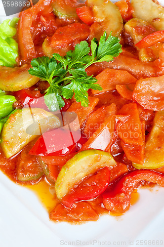 Image of saute from zucchini