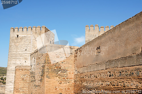 Image of The Alcazaba in Granada, Spain