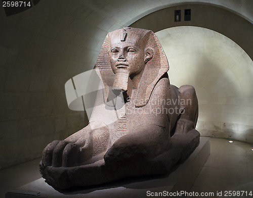 Image of Louvre Sphinx