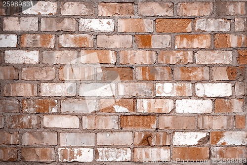 Image of red grunge wall background
