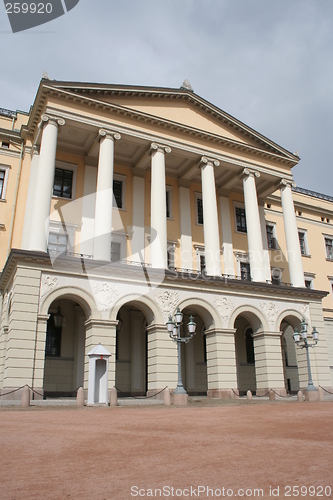 Image of The entrance of the Royal Norwegian Castle, Oslo