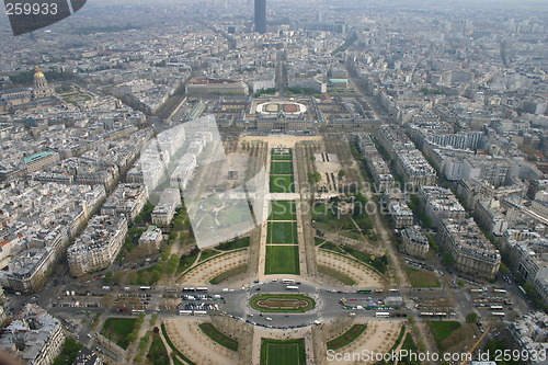 Image of Paris by air