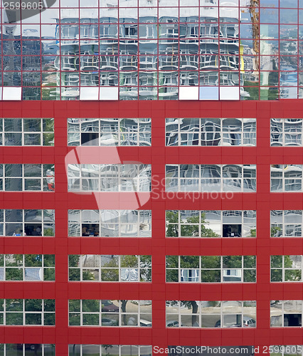 Image of Red building