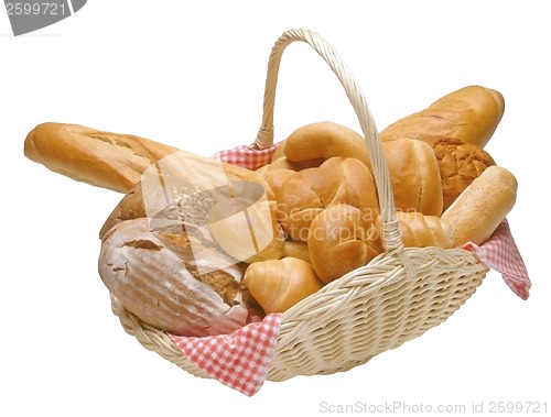 Image of Basket of bread