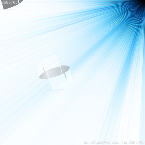 Image of Abstract burst on white, easy edit. EPS 10