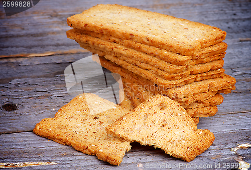 Image of Crunchy Bread Slices