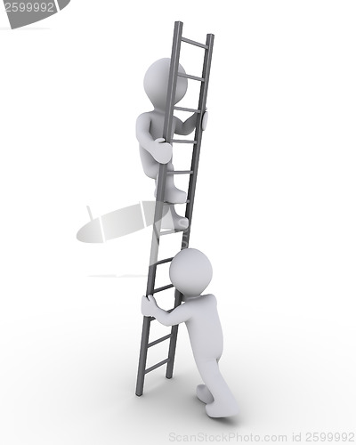 Image of Helping to climb the ladder
