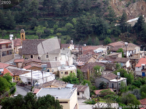Image of The Gourri village. Cyprus