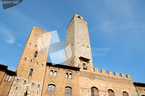 Image of San Giminiano in the province of Siena, Tuscany