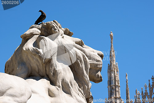 Image of Piazza del Duomo in Milan, Italy