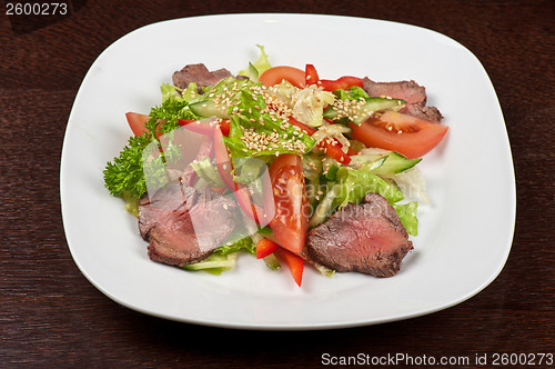 Image of beef salad