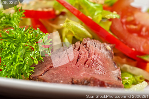 Image of beef salad
