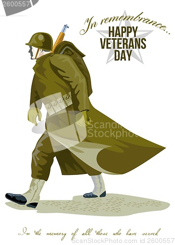 Image of World War Two Veterans Day Greeting Card