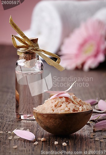 Image of Sea salt and aroma oil