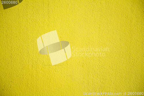 Image of Yellow Concrete Wall as Background