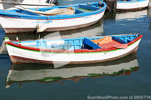 Image of Old painted boats