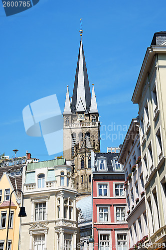 Image of Downtown Aachen in Germany