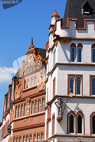 Image of Ancient buildings in the old town of Trier