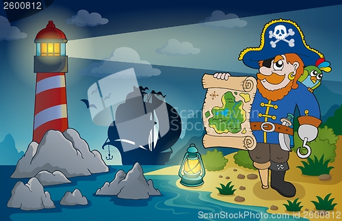Image of Lighthouse with pirate theme 2