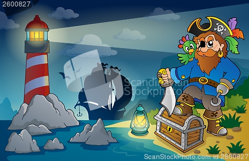 Image of Lighthouse with pirate theme 4