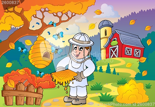 Image of Autumn farm theme 1