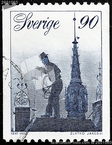 Image of Chimney Sweep Stamp