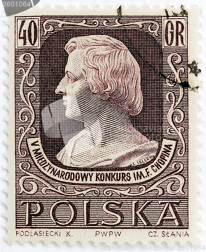 Image of Chopin Stamp