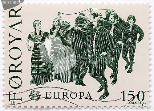 Image of Faroese Dancers Stamp